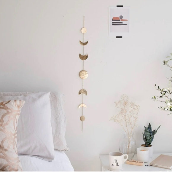 Base Roots Other - Base Roots Boho Metal Moon Banner Chain